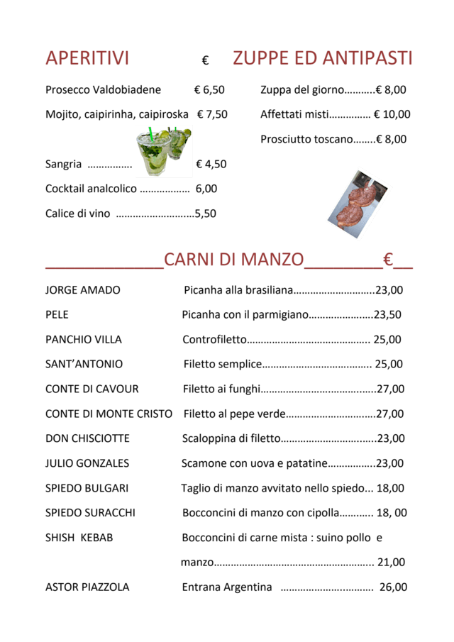 PDF Menu page 2