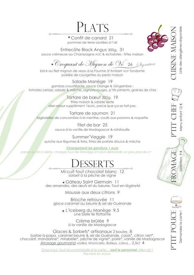 PDF Menu page 2
