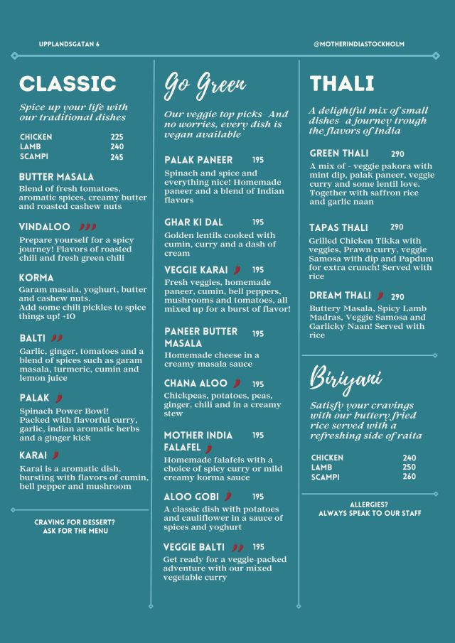 PDF Menu page 2