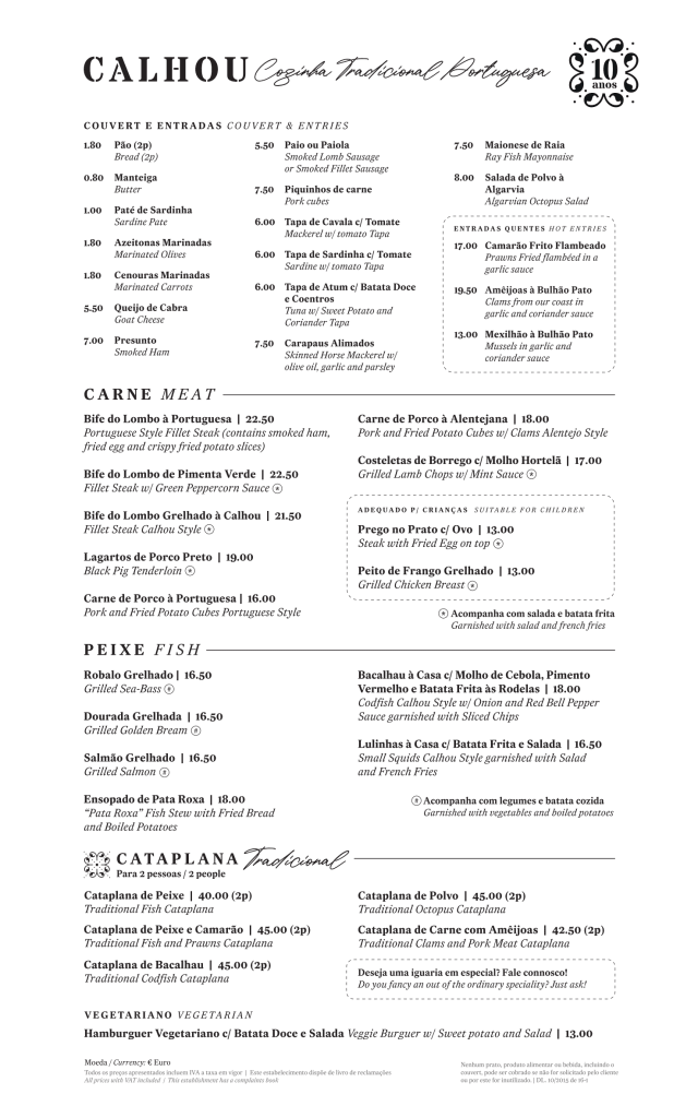 PDF Menu page 2