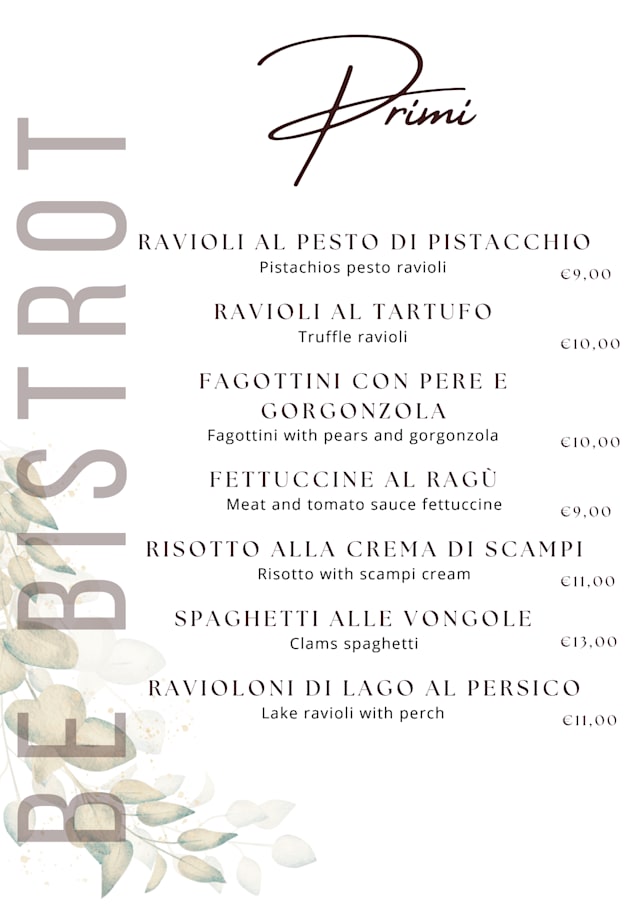 PDF Menu page 2