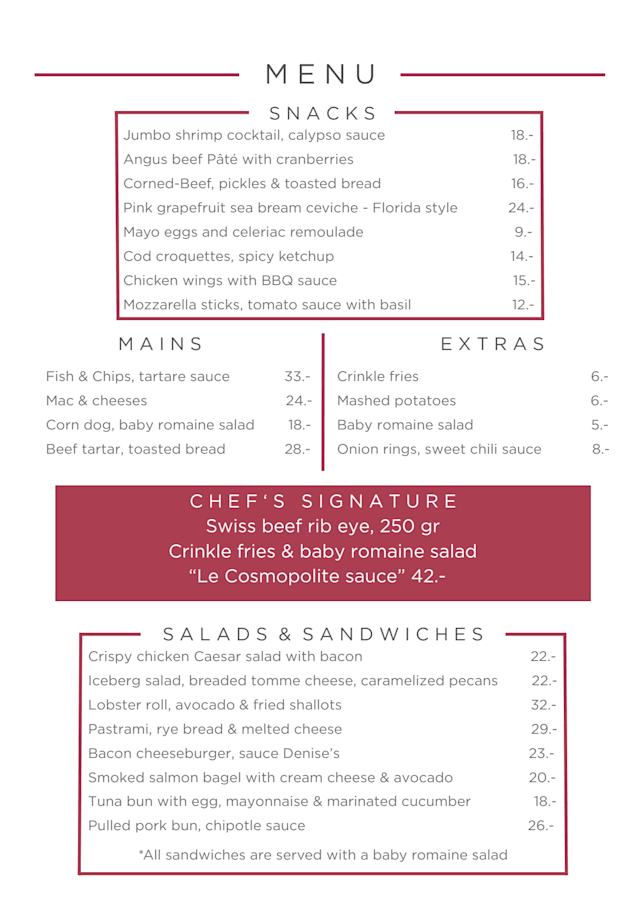 PDF Menu page 2