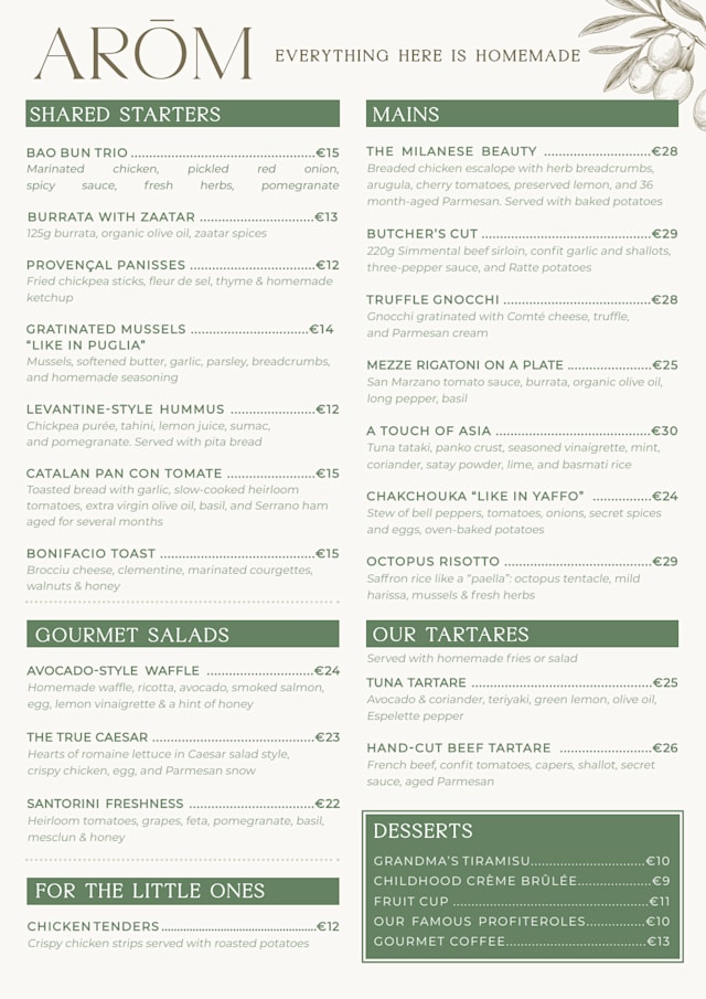 PDF Menu page 2