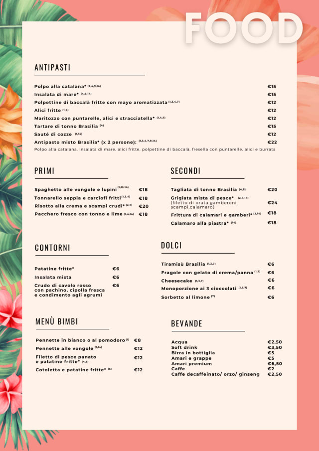 PDF Menu page 2