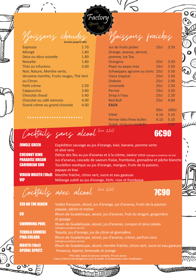 PDF Menu page 2