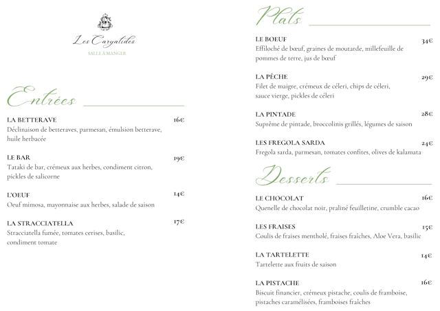 PDF Menu page 2