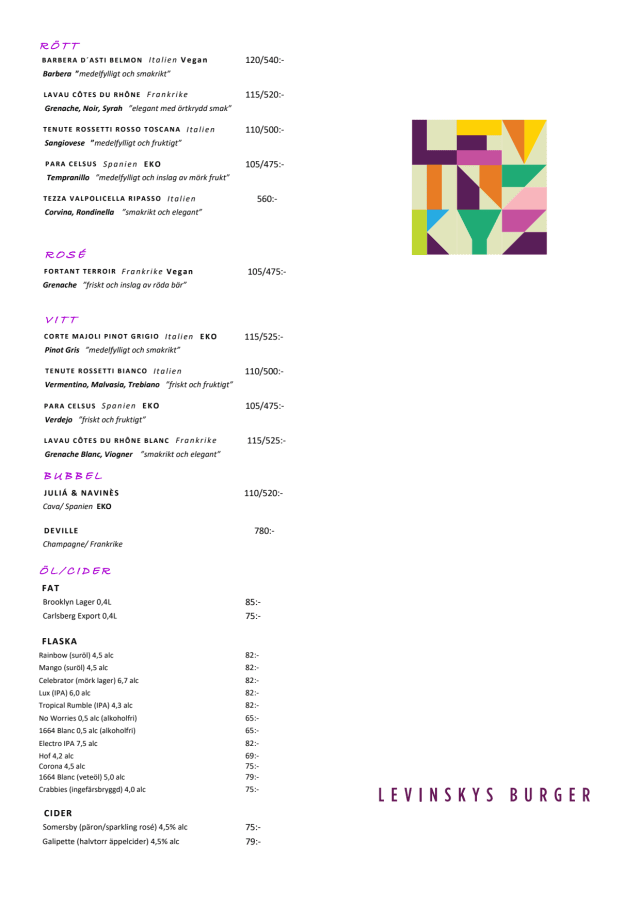 PDF Menu page 2