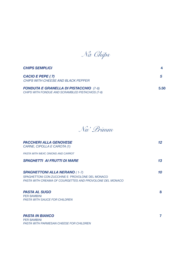 PDF Menu page 2