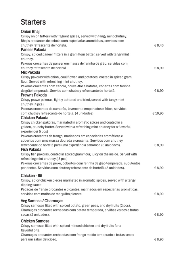 PDF Menu page 2