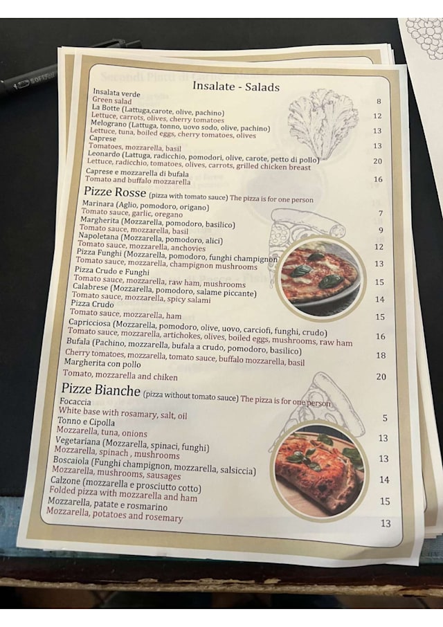 PDF Menu page 2
