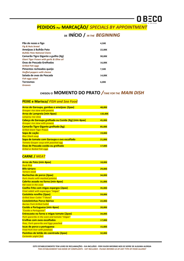 PDF Menu page 2
