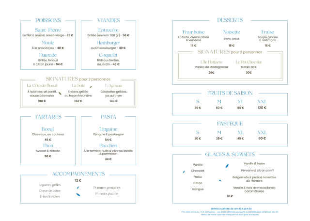PDF Menu page 2