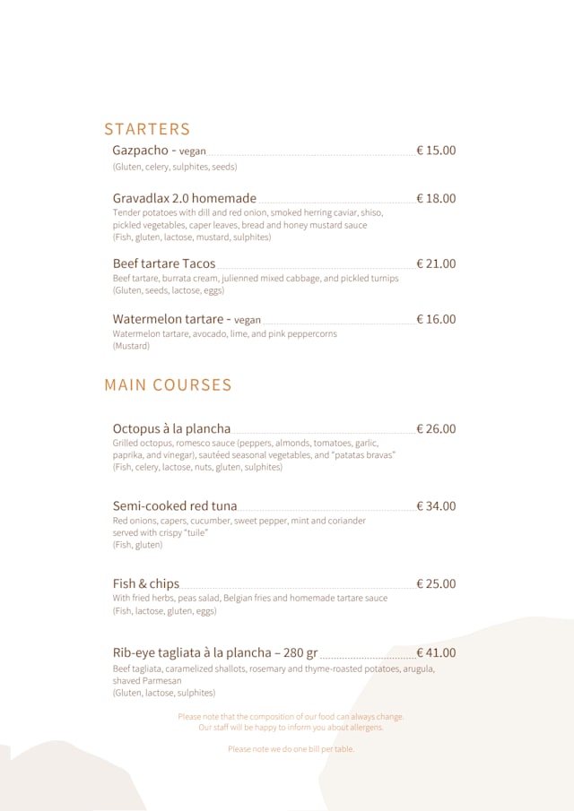 PDF Menu page 2
