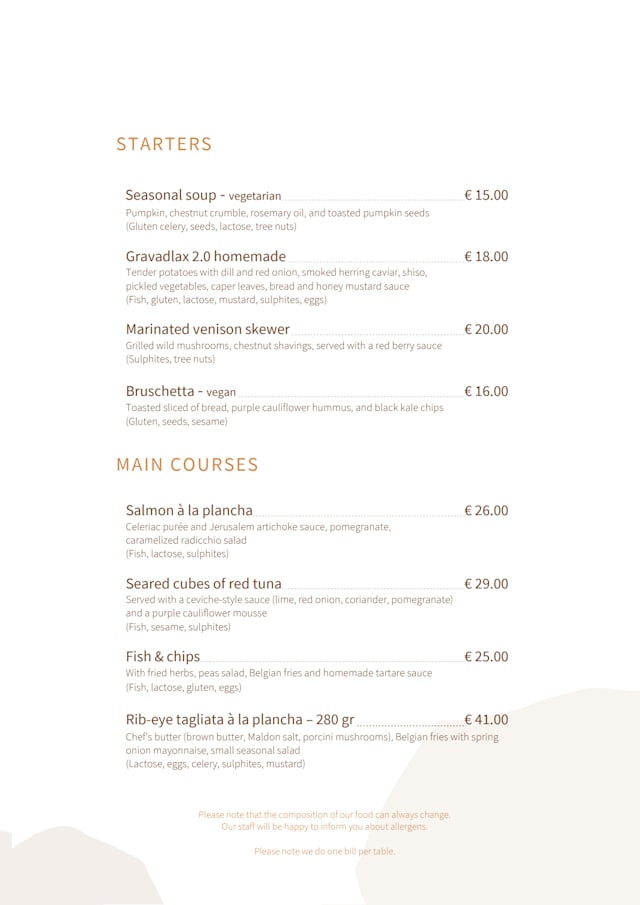 PDF Menu page 2