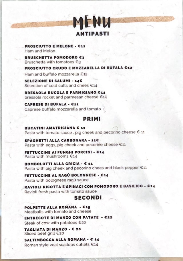 PDF Menu page 2