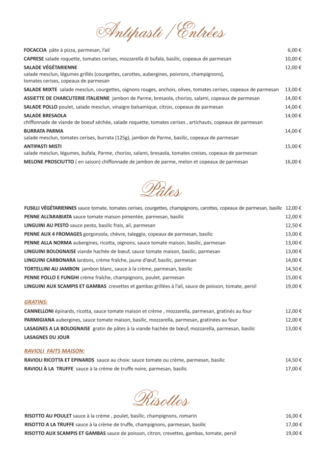 PDF Menu page 2