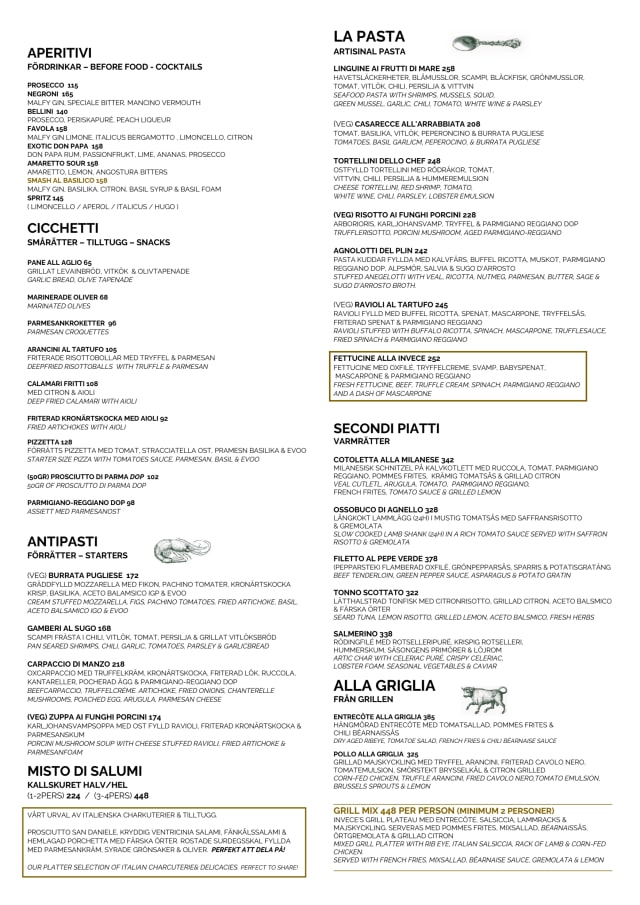 PDF Menu page 2