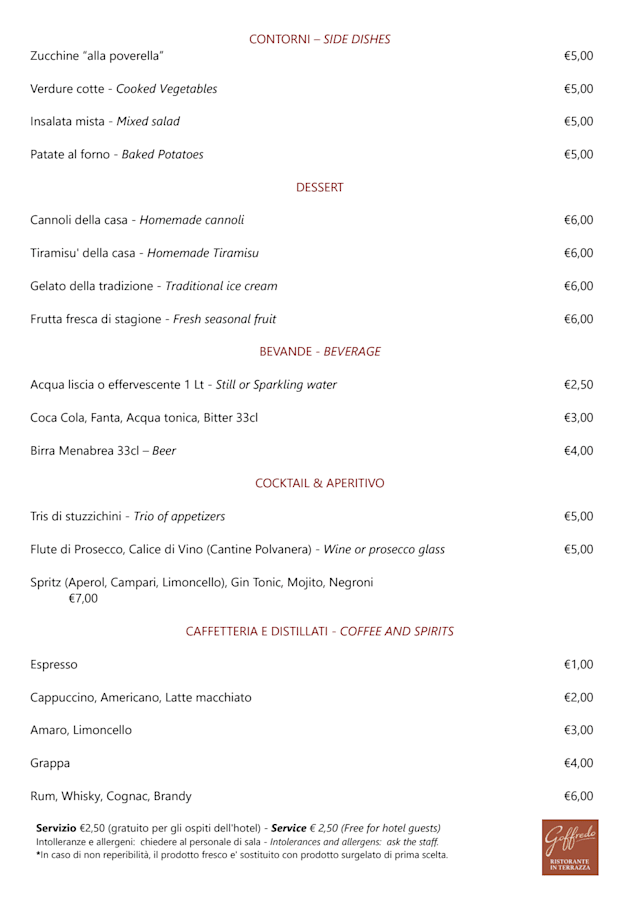 PDF Menu page 2