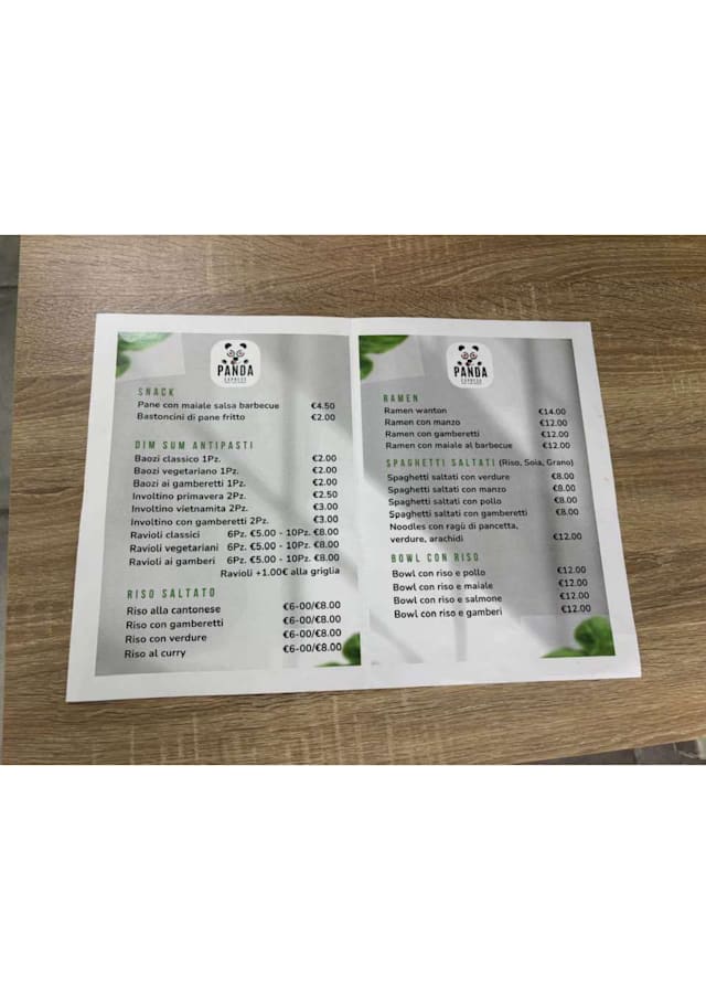 PDF Menu page 2