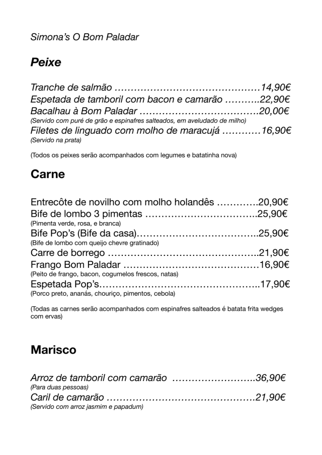 PDF Menu page 2