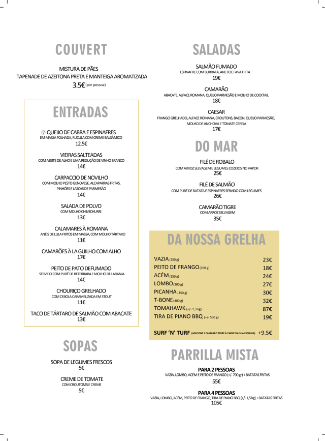 PDF Menu page 2