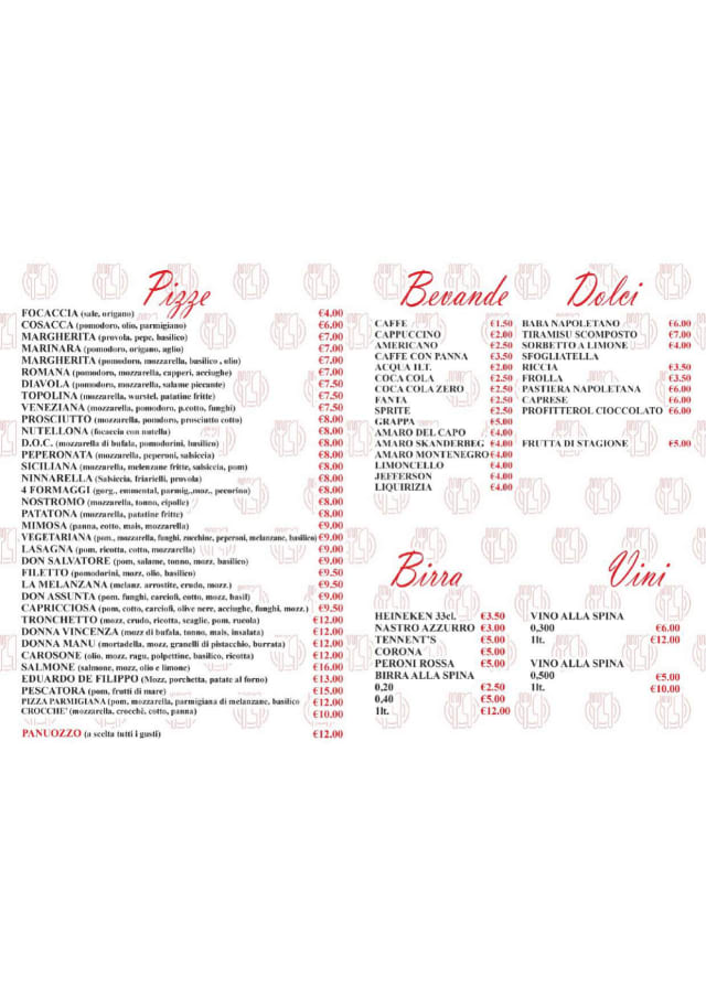 PDF Menu page 2