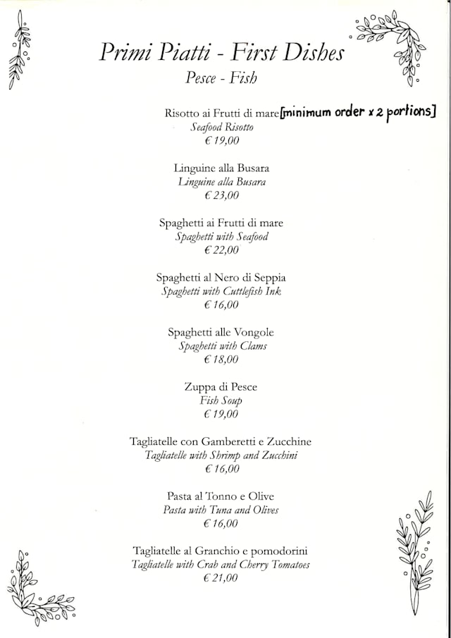 PDF Menu page 2