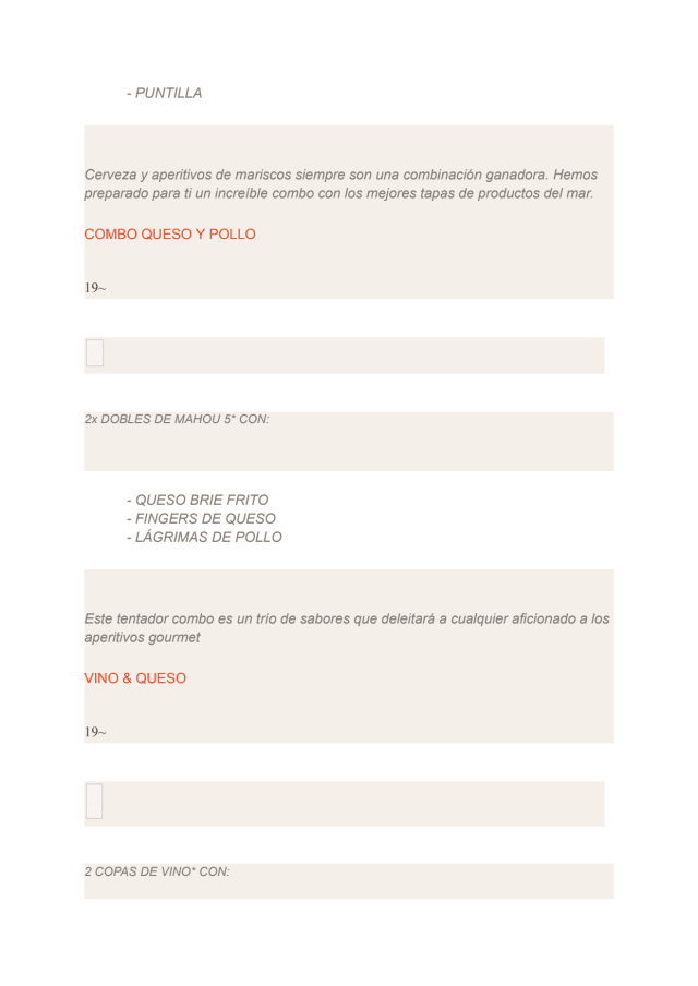 PDF Menu page 2
