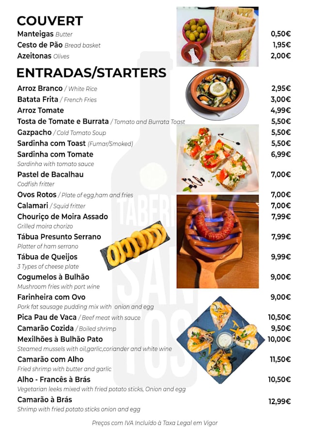 PDF Menu page 2
