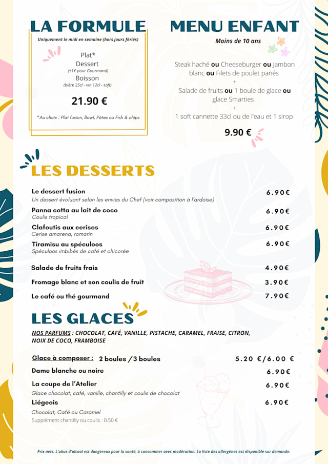 PDF Menu page 2