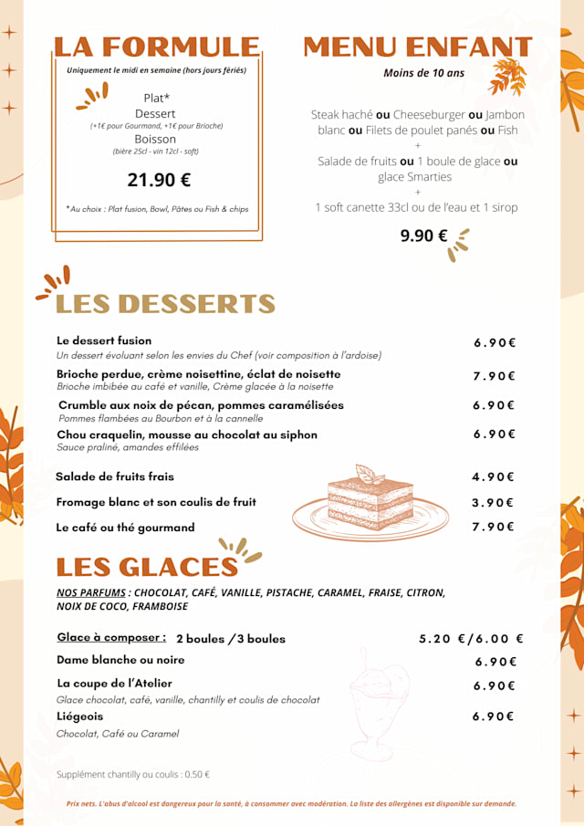PDF Menu page 2
