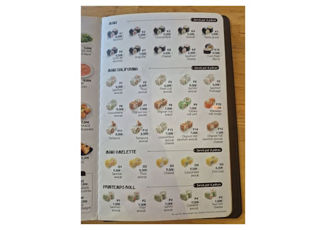 PDF Menu page 2