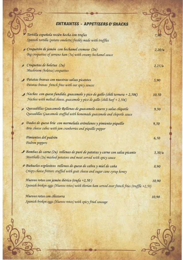 PDF Menu page 2