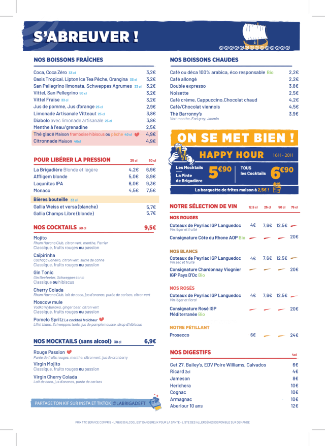 PDF Menu page 2