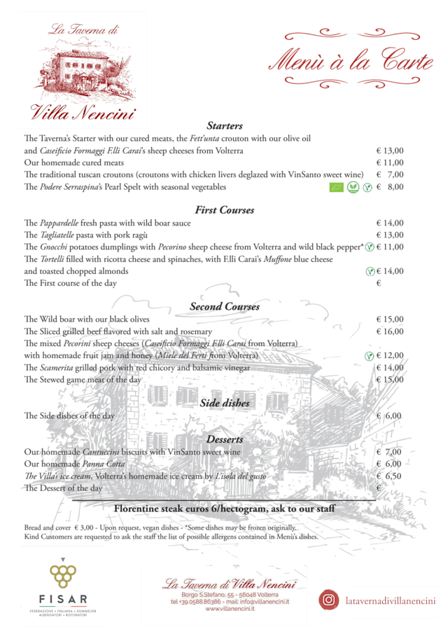 PDF Menu page 2
