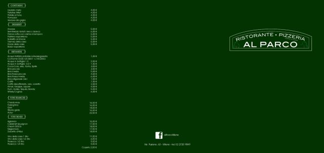 PDF Menu page 2
