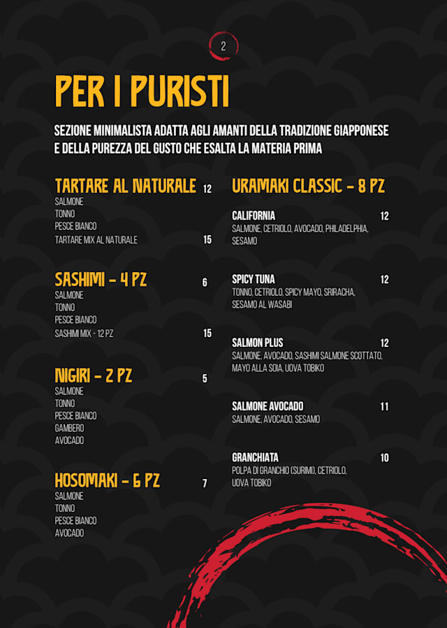 PDF Menu page 2