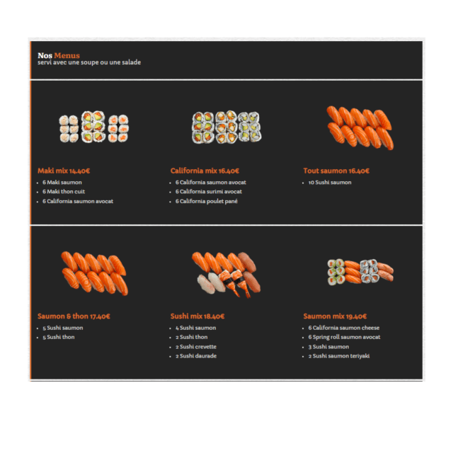 PDF Menu page 2