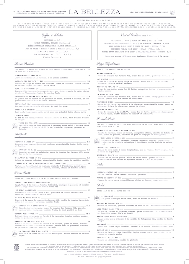 PDF Menu page 2