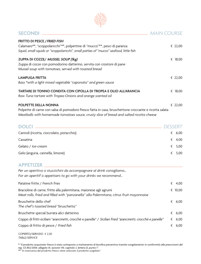 PDF Menu page 2