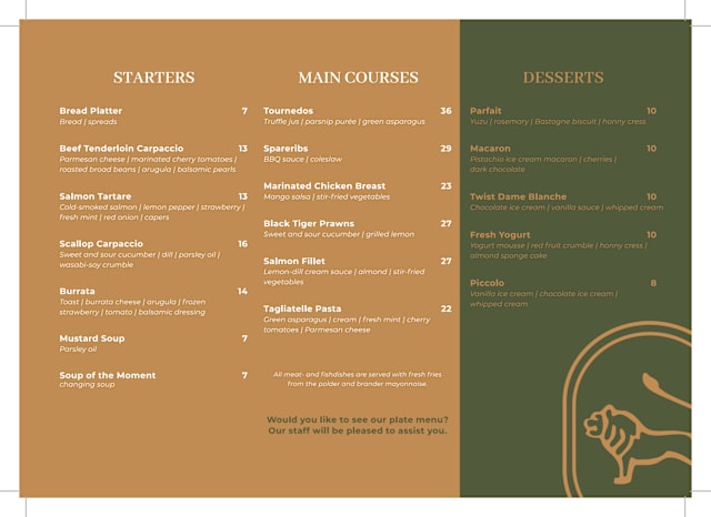 PDF Menu page 2