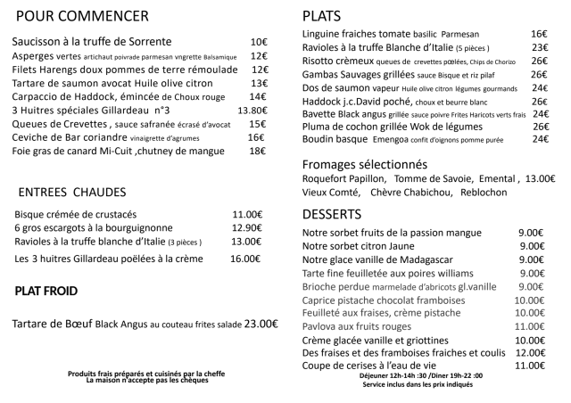 PDF Menu page 2