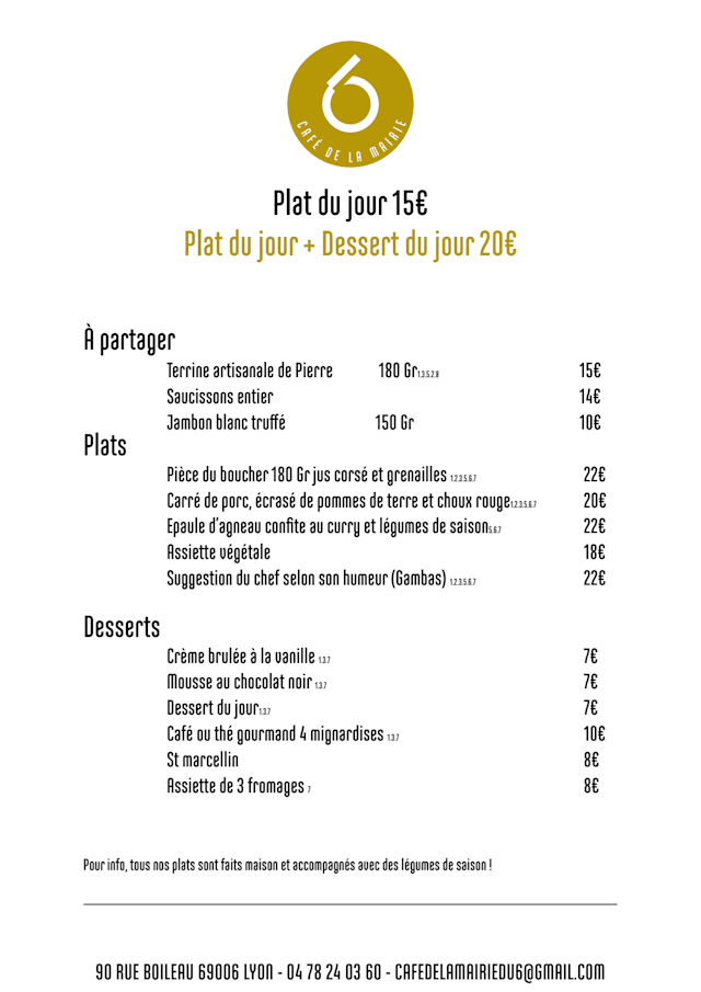 PDF Menu page 2
