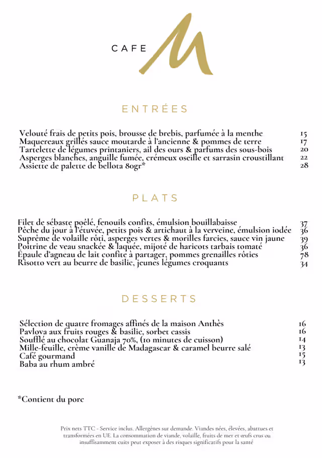 PDF Menu page 2