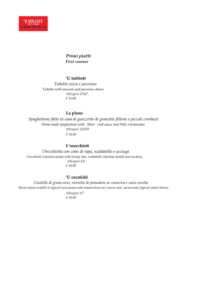 PDF Menu page 2