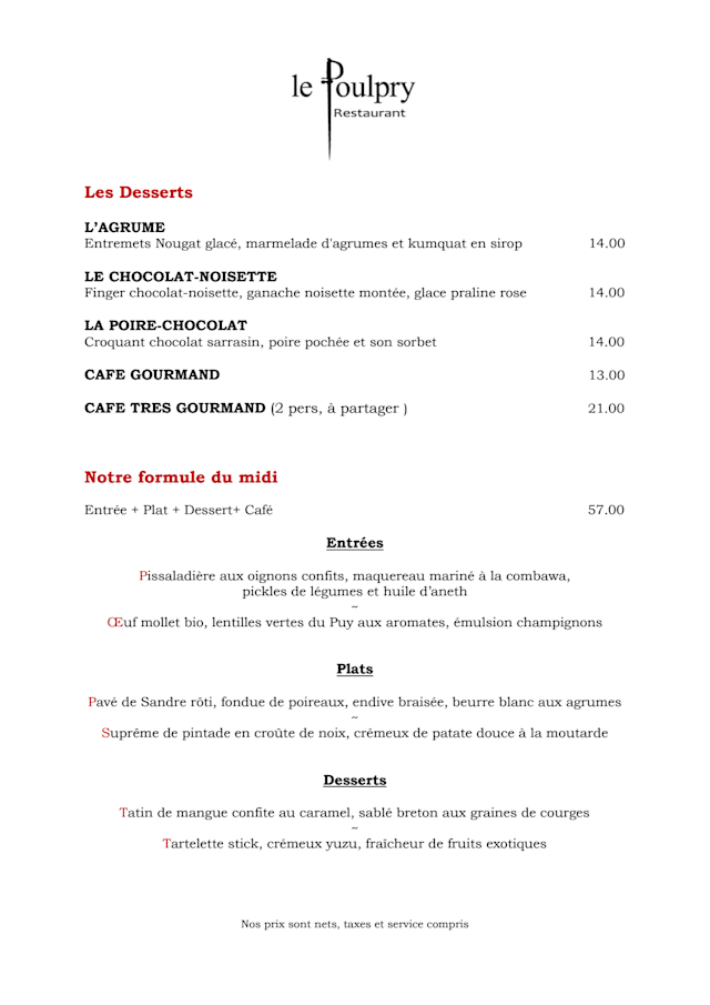 PDF Menu page 2