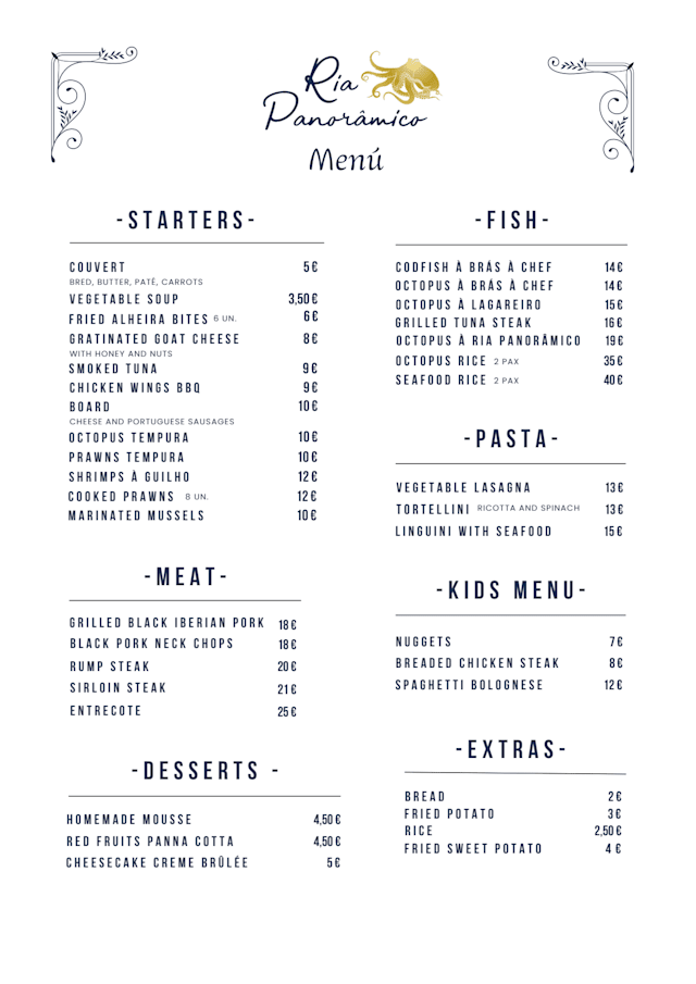 PDF Menu page 2