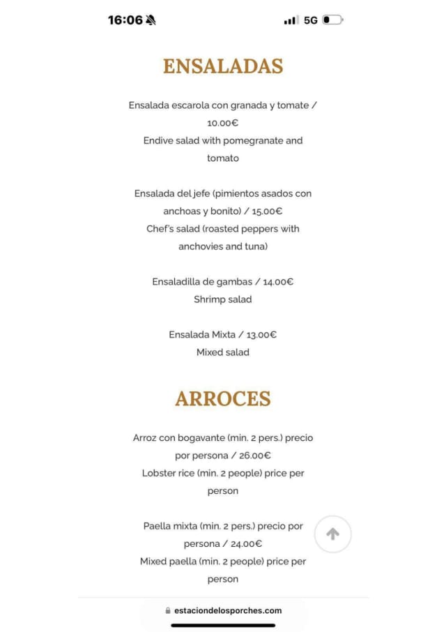 PDF Menu page 2