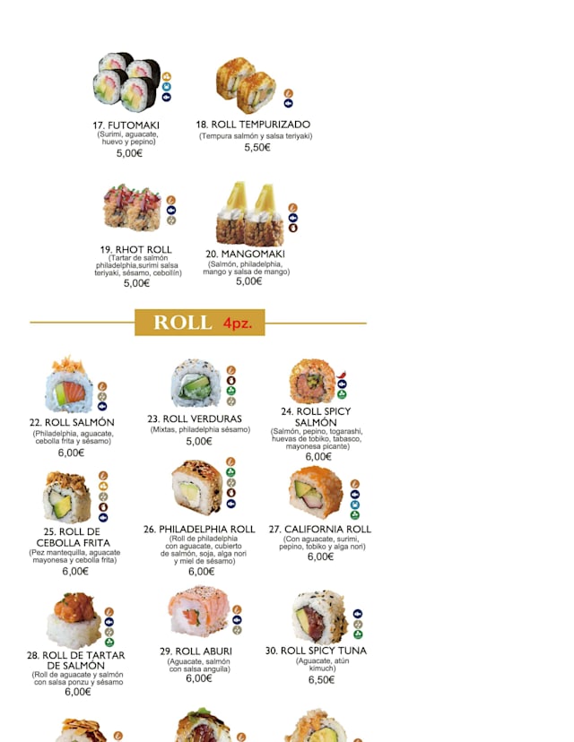 PDF Menu page 2