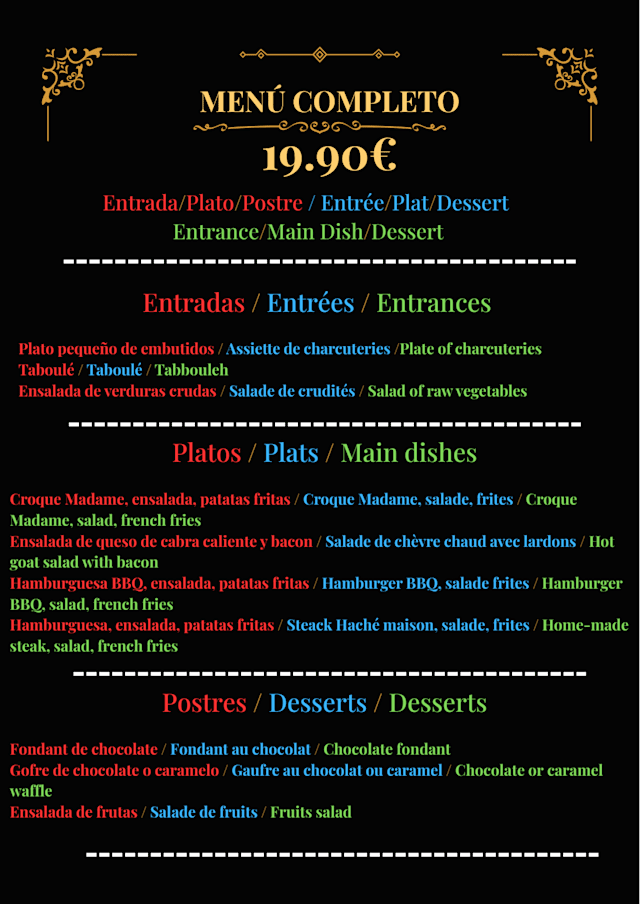 PDF Menu page 2
